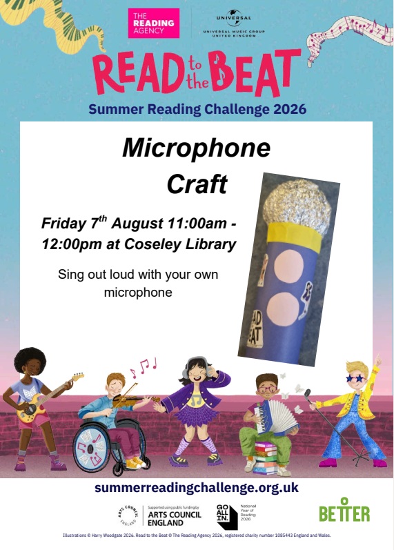 Coseley Library - Summer Reading Challenge: Make a Microphone